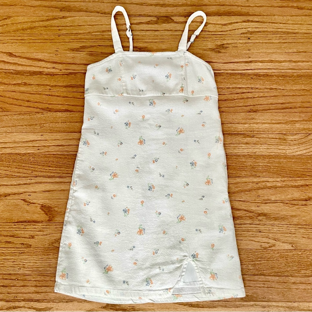 🌺. Abercrombie Kids Floral Mini Sun Dress Lined with Pockets Size 7/8